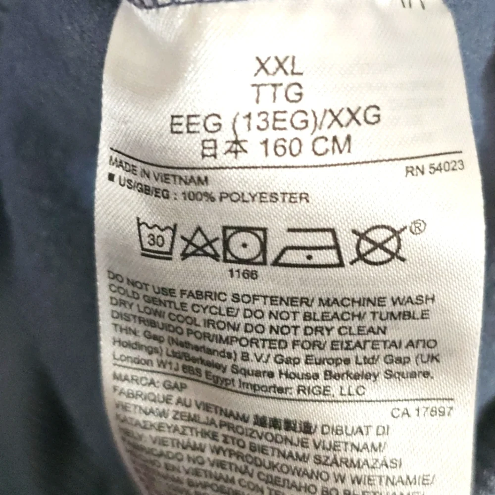 GAP excellent 100%